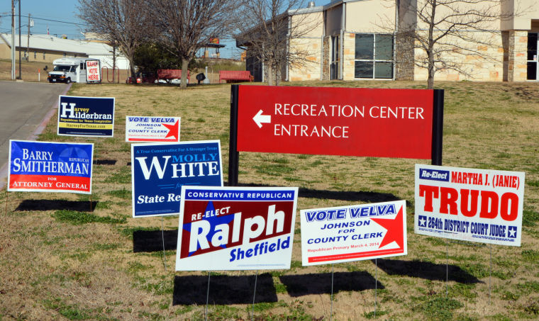 Political signs
